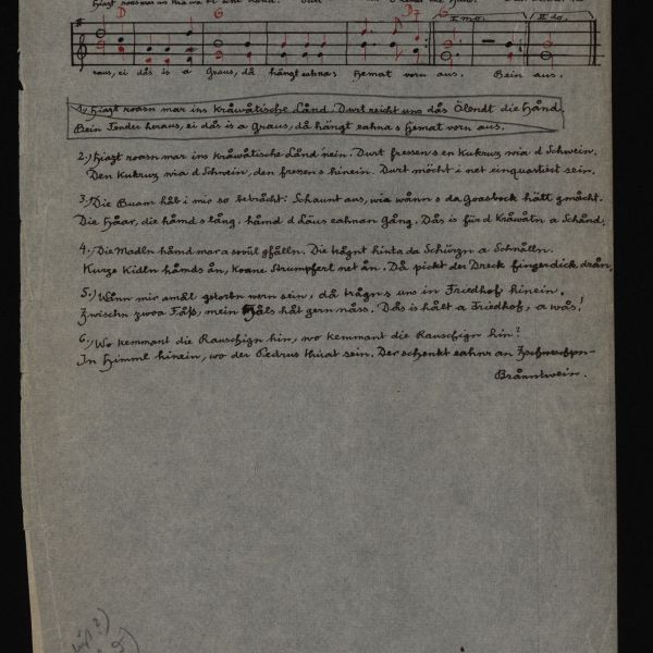 First World War Songbooks and Music Sheet